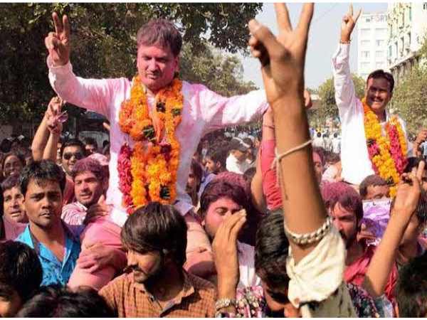 BJP defeated the congress in taluka panchayats within nitin patel home ground BJP defeated the congress in taluka panchayats within nitin patel home ground