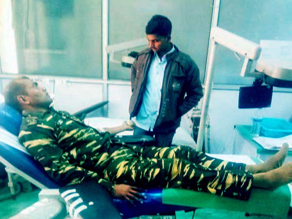 सीआरपीएफ जवान ने पेश की इंसानियत की मिसाल