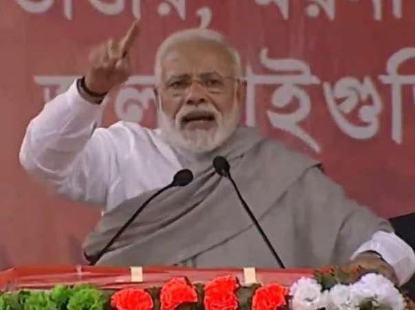 PM Narendra Modi target mamata banerjee Govt in Jalpaiguri, West Bengal PM Narendra Modi target mamata banerjee Govt in Jalpaiguri, West Bengal
