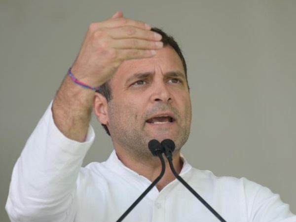 Rahul Gandhi addressing Congress workers in Ajmer Rahul Gandhi addressing Congress workers in Ajmer