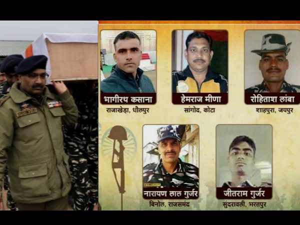 Pulwama Attack में राजस्थान के ये सपूत भी हुए शहीद