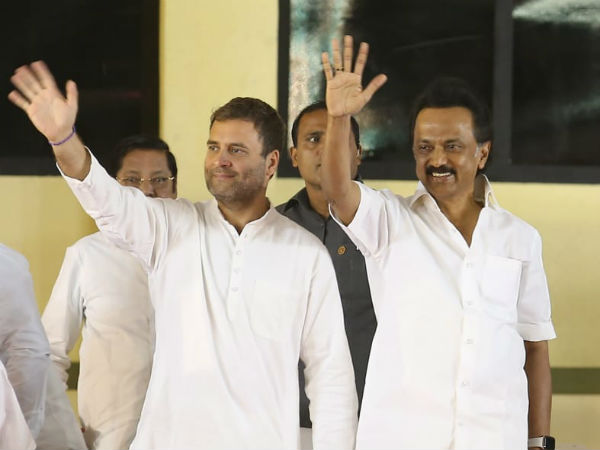 डीएमके-कांग्रेस के बीच तमिलनाडु में गठबंधन