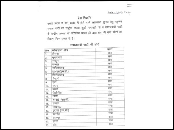 राष्ट्रीय लोकदल को 3 सीटें