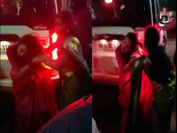 bjp mla second wife thrashed by first wife video viral bjp mla second wife thrashed by first wife video viral