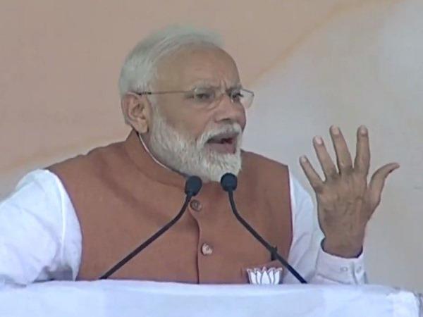 मोदी ने भाषण में सपा-बसपा को निशाने पर लिया