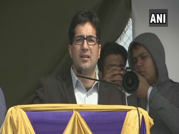 Srinagar: Former IAS officer Shah Faesal has launched his political party the Jammu and Kashmir Peoples Movement Srinagar: Former IAS officer Shah Faesal has launched his political party the Jammu and Kashmir Peoples Movement