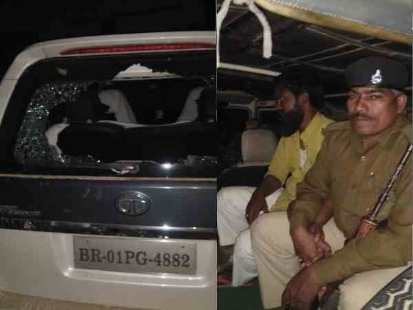 bihar minister madan sahni attacked by mob at darbhanga bihar minister madan sahni attacked by mob at darbhanga