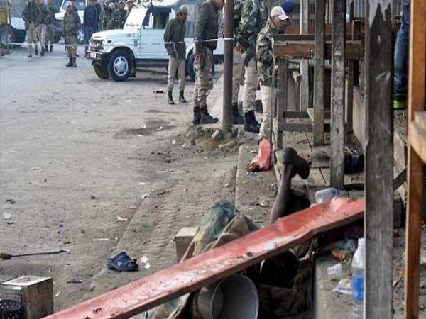 IED blast in Pulwamas Tral; civilian injured, road damaged IED blast in Pulwamas Tral; civilian injured, road damaged