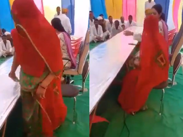 कांग्रेस MLA ने महिला सरपंच से कहा-जमीन पर बैठो, VIDEO वायरल कांग्रेस MLA ने महिला सरपंच से कहा-जमीन पर बैठो, VIDEO वायरल