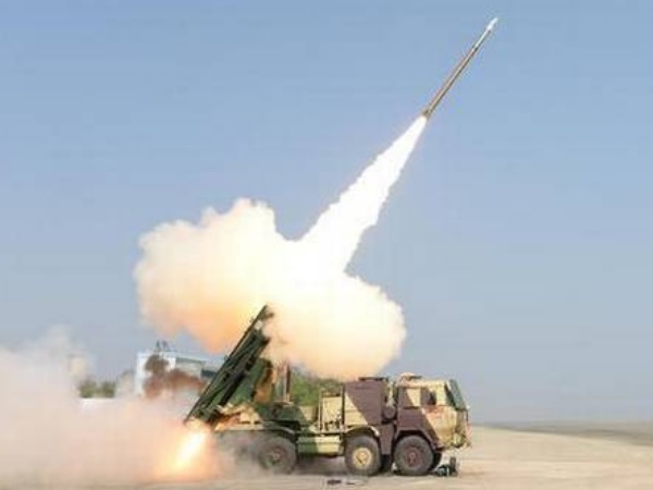 India successfully carried out tests of Pinaka guided extended range rockets Balasore Odisha India successfully carried out tests of Pinaka guided extended range rockets Balasore Odisha
