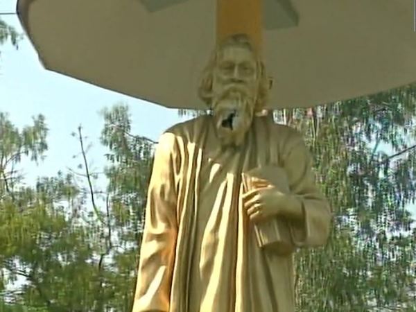 3 men vandalised the statue of rabindra nath tagore in west bengal 3 men vandalised the statue of rabindra nath tagore in west bengal