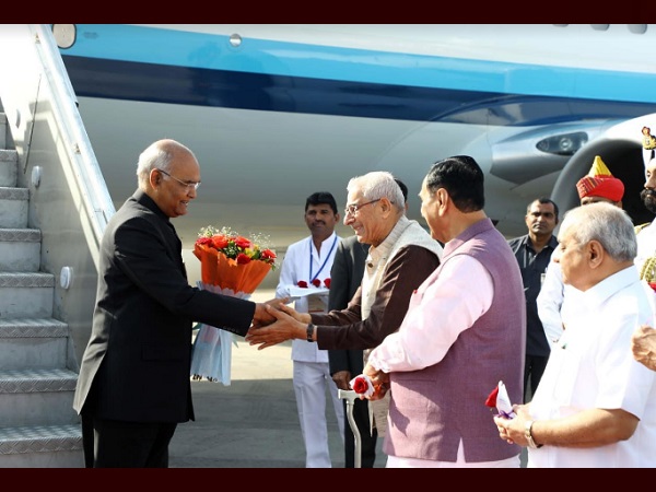 President Ram Nath Kovind visits gujarat President Ram Nath Kovind visits gujarat