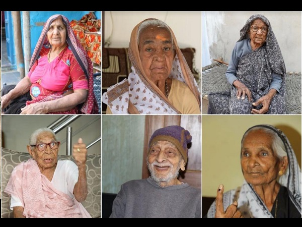 In Gujarat, 8 thousand voters are 100 years of age In Gujarat, 8 thousand voters are 100 years of age