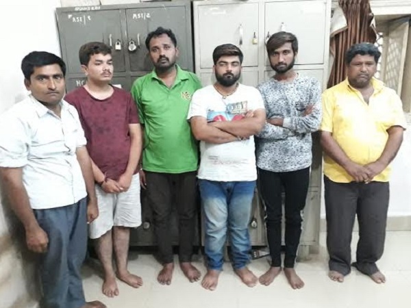 Prostitution racket busted in gujarat, 6 men arrested with three women Prostitution racket busted in gujarat, 6 men arrested with three women