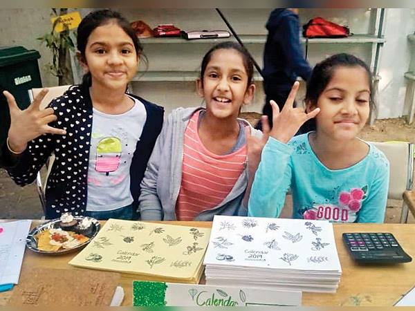 Class 5 students of Ahmedabad school create eco-friendly calendar Class 5 students of Ahmedabad school create eco-friendly calendar