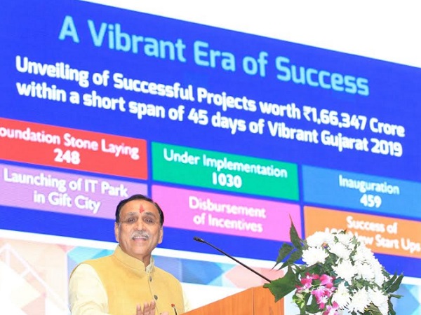 Gujarat: CM Rupani says- Projects worth over 166000 crore initiated by our govt Gujarat: CM Rupani says- Projects worth over 166000 crore initiated by our govt