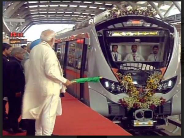 पहले चरण में कुल 39.25 किलोमीटर की दूरी