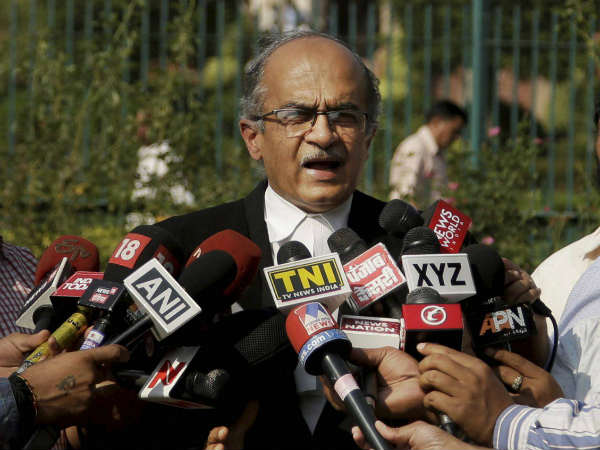 contempt case: Prashant Bhushan admits he made genuine mistake in his tweets contempt case: Prashant Bhushan admits he made genuine mistake in his tweets