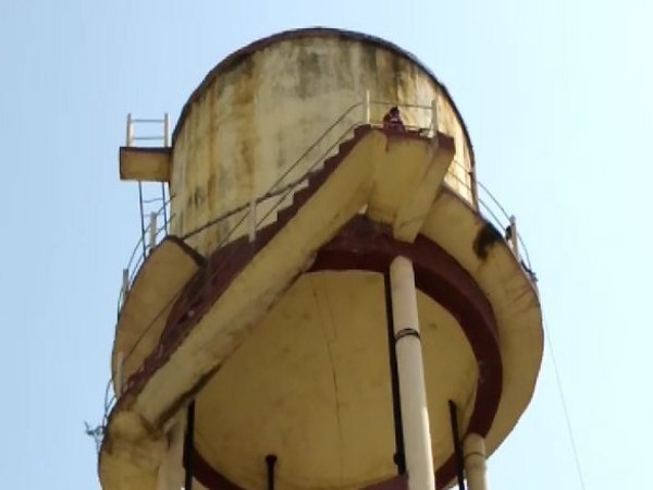 Family climbed on tower to take extreme step Family climbed on tower to take extreme step