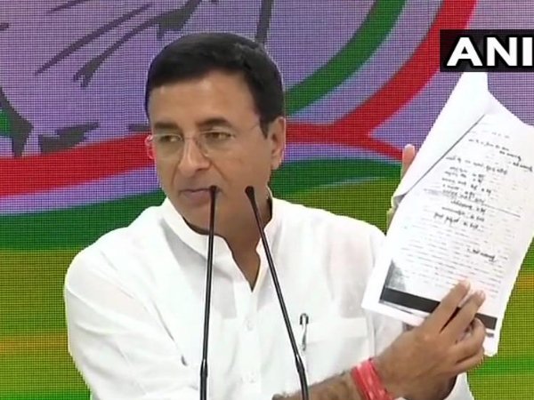 सुरजेवाला ने की जांच की मांग