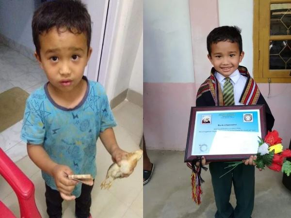 स्कूल ने दिया वर्ड ऑफ अप्रीशिएशन सर्टिफिकेट
