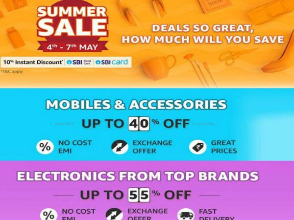 Amazon Summer Sale