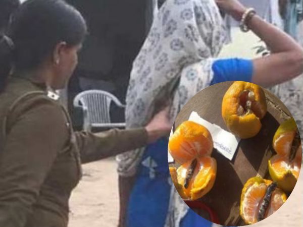 woman arrested from ajmer central Jail who trying to smack smuggling woman arrested from ajmer central Jail who trying to smack smuggling