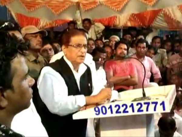case registered against SP leader Azam Khan for serious allegations against rampur administration case registered against SP leader Azam Khan for serious allegations against rampur administration
