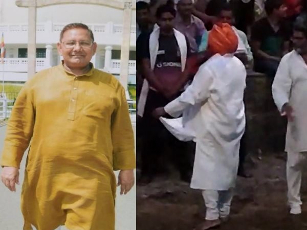 नेताजी ने चले जाना मुनासिब समझा