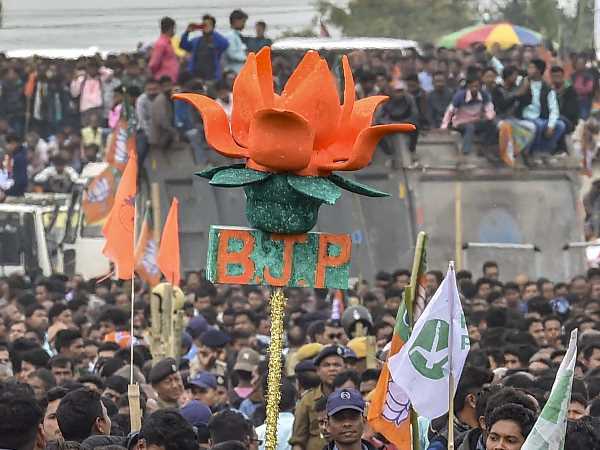 त्रिपुरा में जबरदस्त वोटिंग बीजेपी के हक में