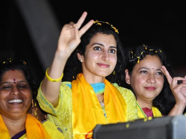 ब्राह्मणी नायडू परिवार के कंपनी हेरिटेज फूड्स को संभाल रही हैं