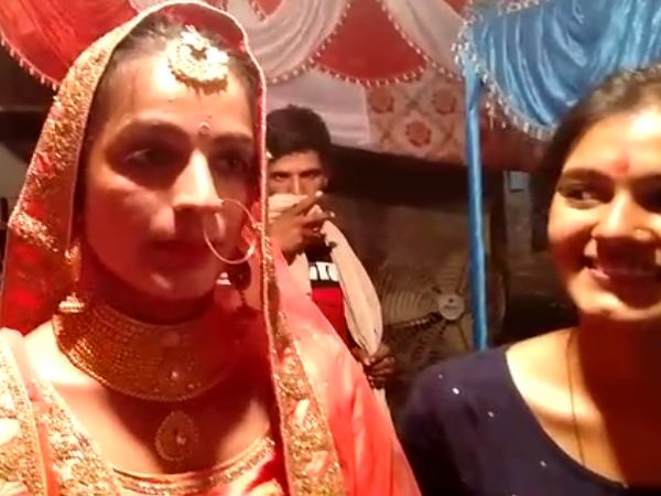 बान बैठाया, भात भी पहना