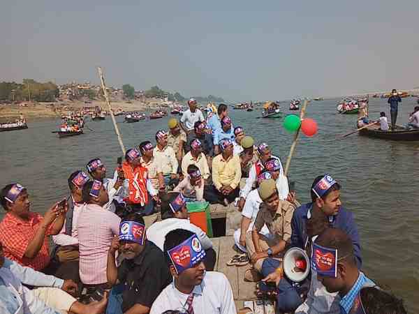 विंध्याचल से निकली यात्रा नगर में पहुंची