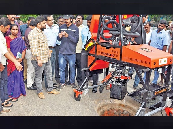 Gujarat: a startup finds robotic solution to end sewer cleaning deaths Gujarat: a startup finds robotic solution to end sewer cleaning deaths