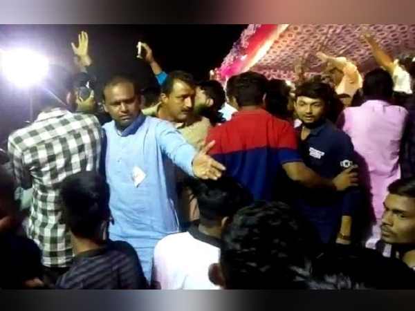 Junagadh BJP lok sabha candidate chudasama face protests during public event Junagadh BJP lok sabha candidate chudasama face protests during public event