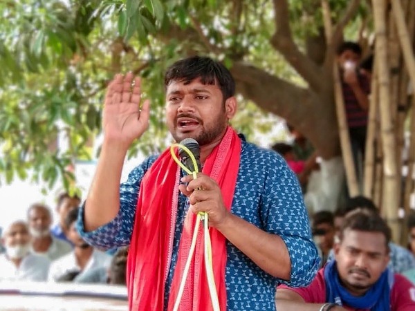 खुली जीप में नामांकन करने पहुंचे थे कन्हैया