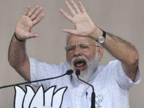 मोदी ने विपक्ष पर साधा निशाना