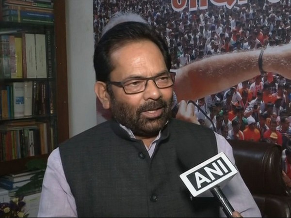 Mukhtar Abbas Naqvi booked for calling azam khan Mogambo Mukhtar Abbas Naqvi booked for calling azam khan Mogambo