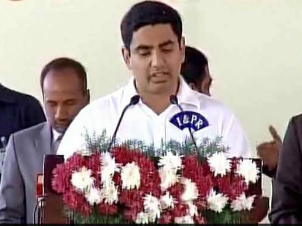 नारा लोकेश की आंध्र की राजनीति में भूमिका