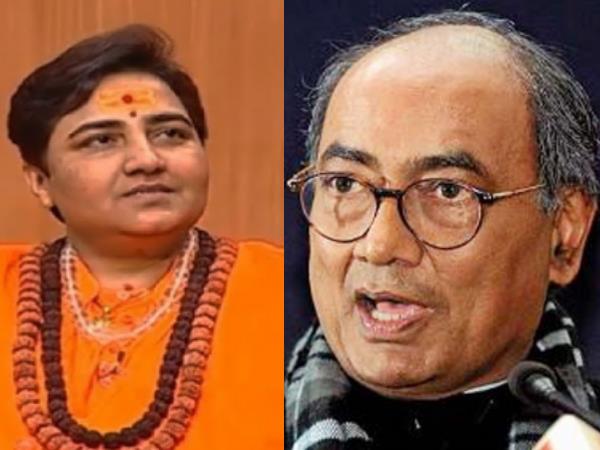 मैं दिग्विजय के खिलाफ चुनाव लड़ने को तैयार-प्रज्ञा