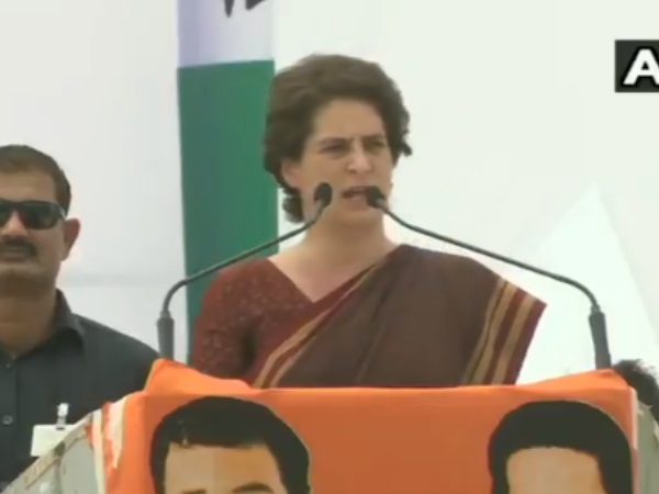 भाजपा कर रही झूठा प्रचार: प्रियंका