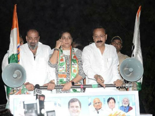 प्रिया दत्त को मिली थी पूनम महाजन के हाथों हार