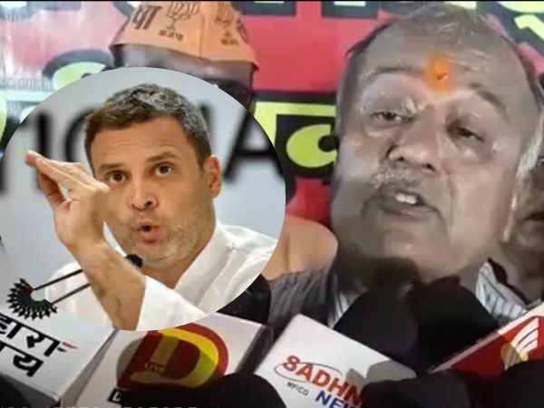 Khandwa BJP Candidate NandKumar Singh Chauhan Controversial Statement on Rahul Gandhi Khandwa BJP Candidate NandKumar Singh Chauhan Controversial Statement on Rahul Gandhi
