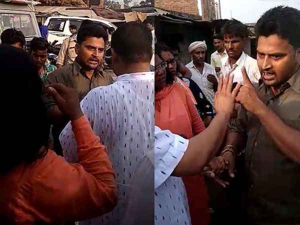 वोट मांगने पहुंची थी नानपारा