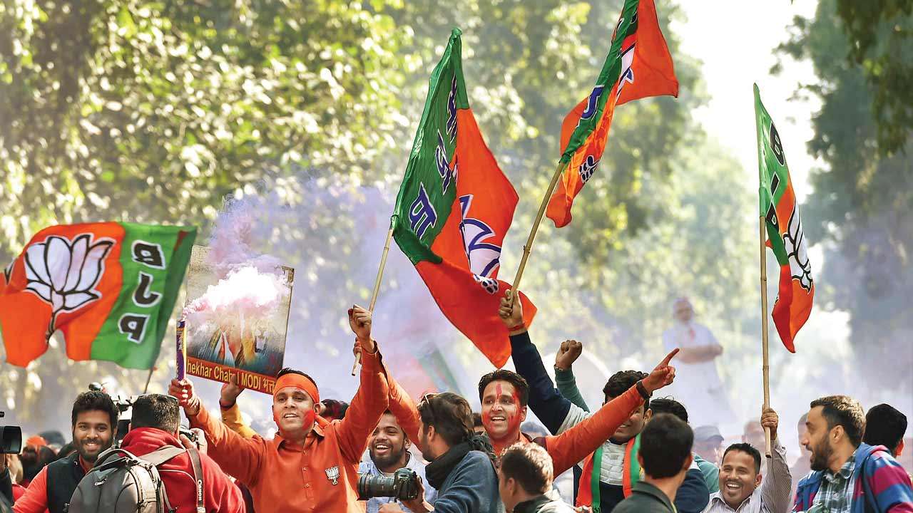 भाजपा ने दर्ज की ऐतिहासिक जीत