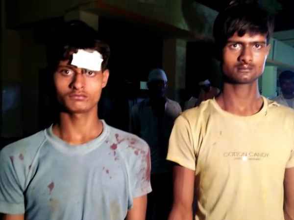 Neighbors beat the two Bride Neighbors beat the two Bride