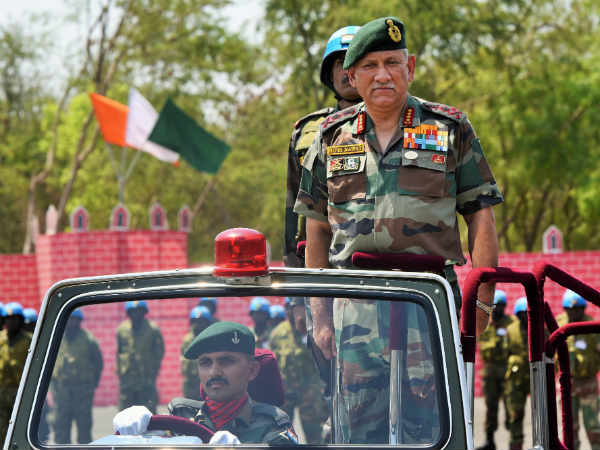 जनरल रावत ने भी किया पीएम का समर्थन