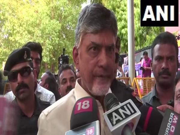 andhra pradesh CM Chandrababu Naidu after opposition leaders meeting with election commission andhra pradesh CM Chandrababu Naidu after opposition leaders meeting with election commission
