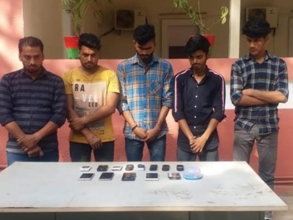 पांच आरोपी गिरफ्तार