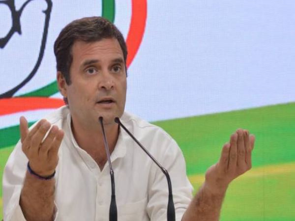 राहुल गांधी ने स्वीकारी हार